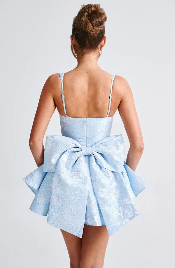 AMELIE MINI DRESS – BLUE