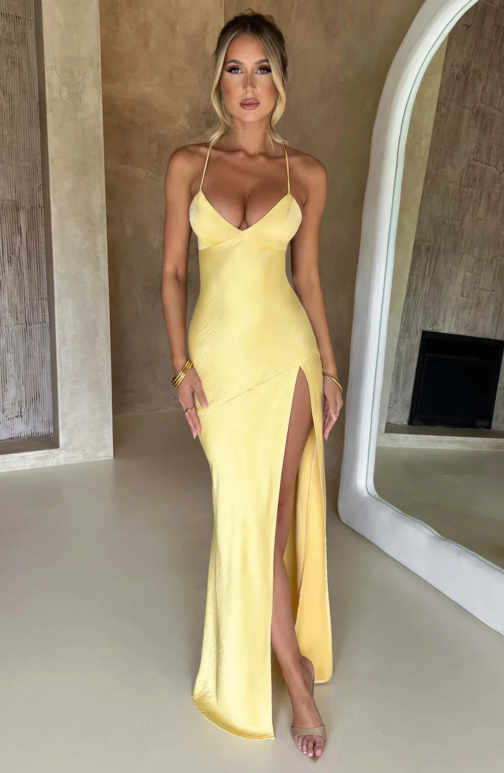 LANA MAXI DRESS – Lemon