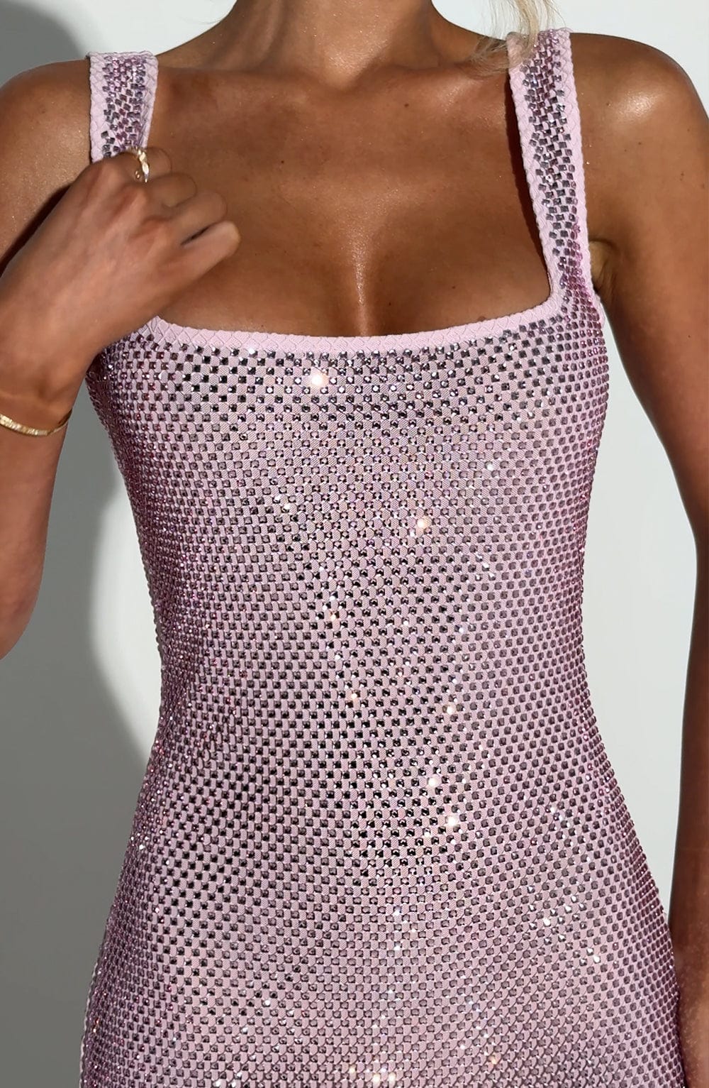 ATHENA MINI DRESS - PINK
